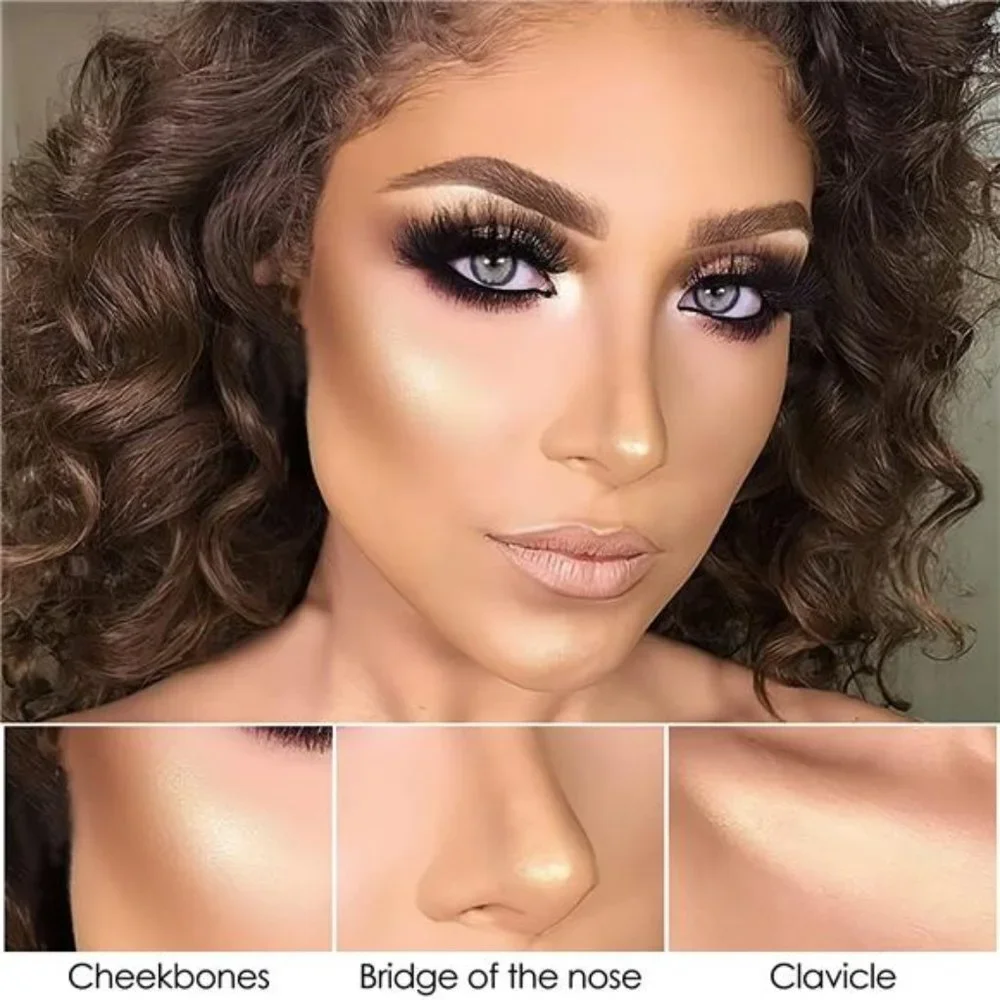 2 Pcs Mineral Cream Contour Stick Makeup, Light-medium